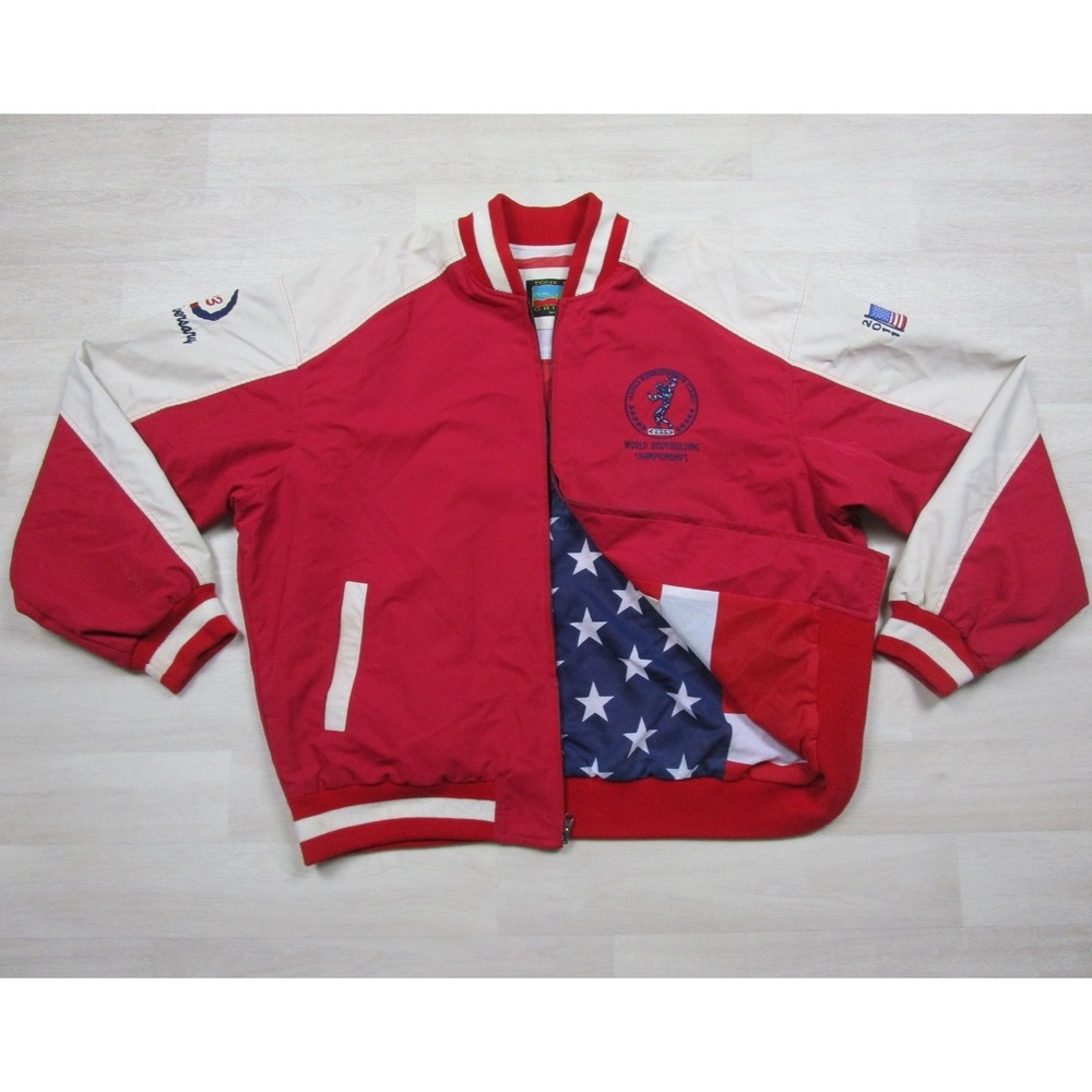 Arnold Classic World Body Building Championship Jacket Mens (3X) Flag Liner 2011